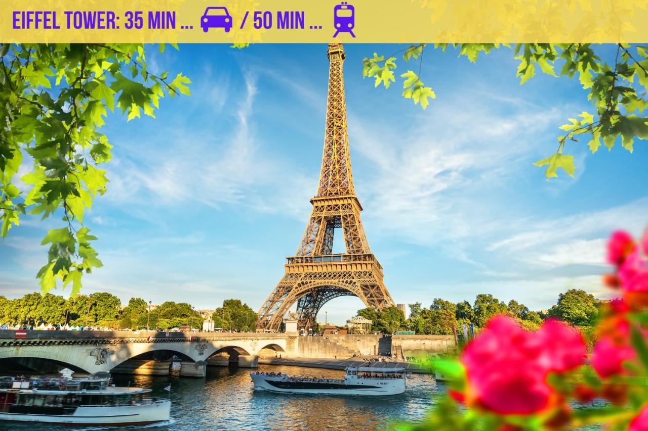 Qhome 5 - F3 Confortable Entre Paris Et Disney - Parking Prive ヴィリエ・シュル・マルヌ エクステリア 写真